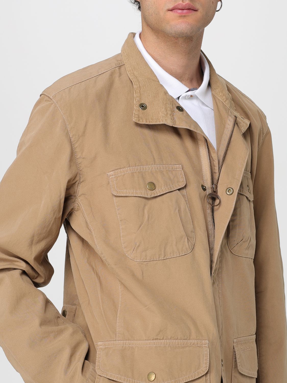 Jacket BARBOUR Men color Grey