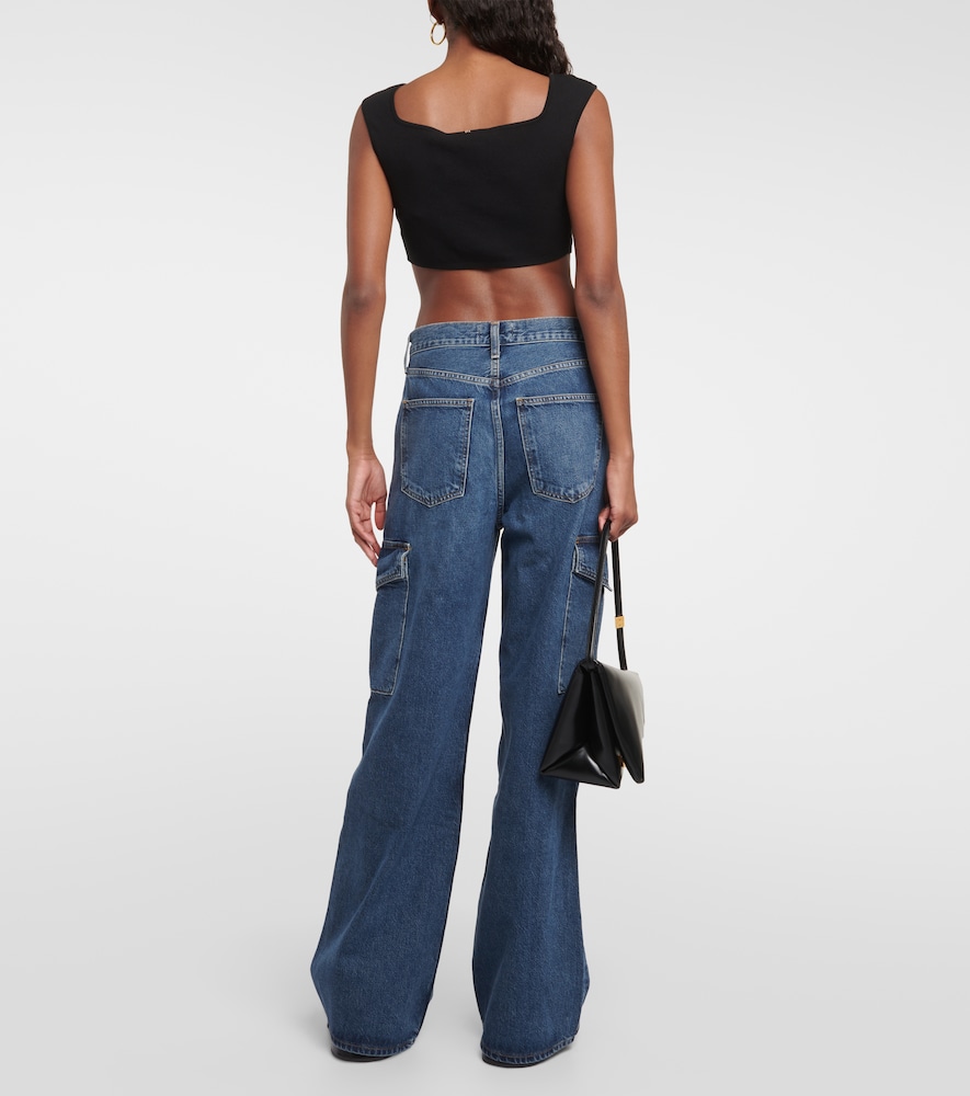 Minka denim cargo pants