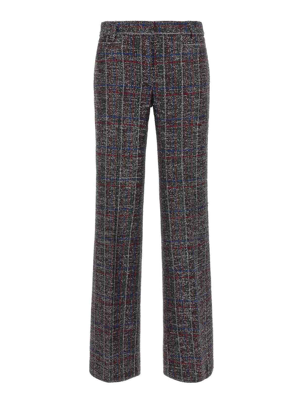 Sequin Tartan Pants