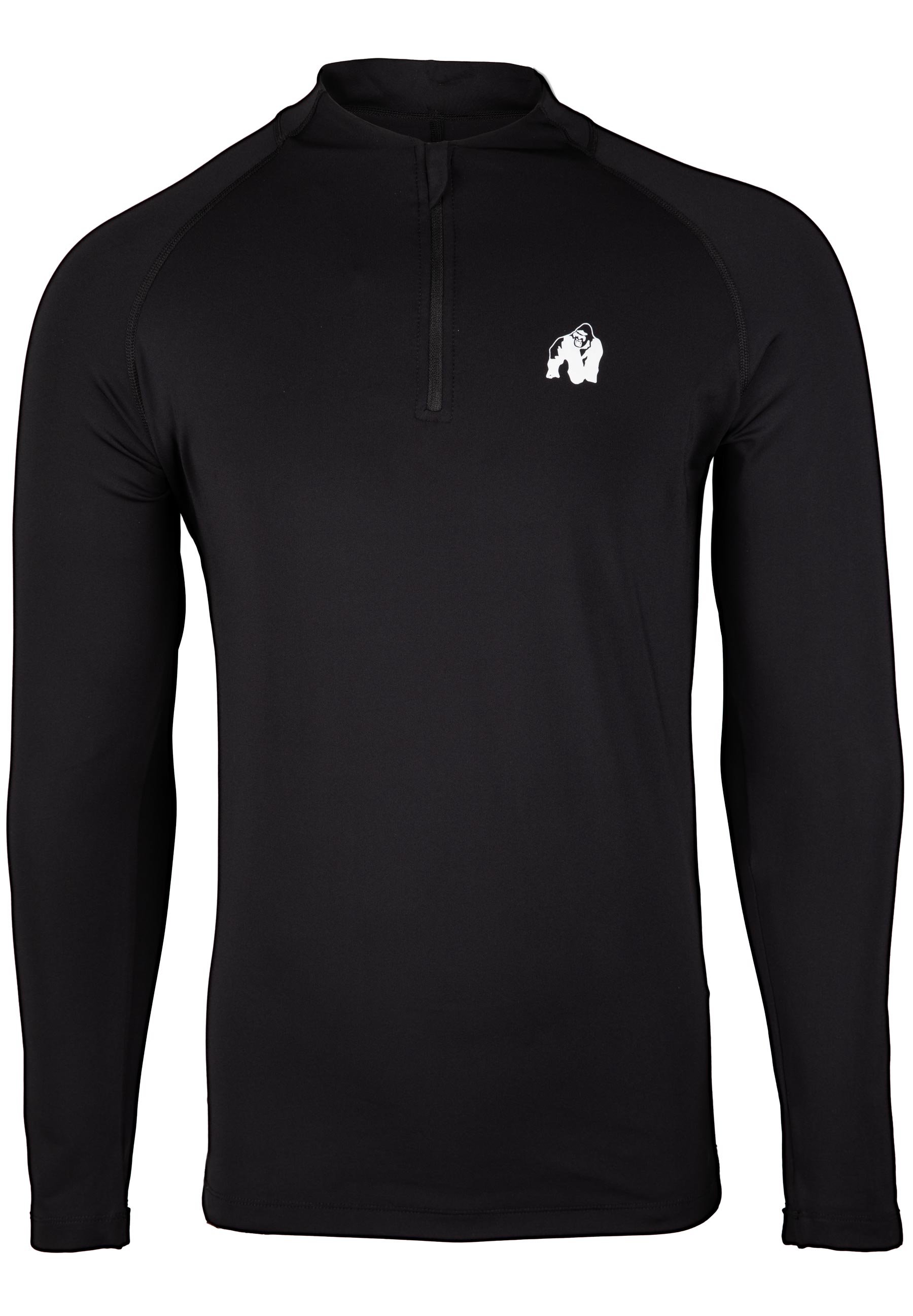 Hamilton Hybrid Long Sleeve - Black - Slim Fit