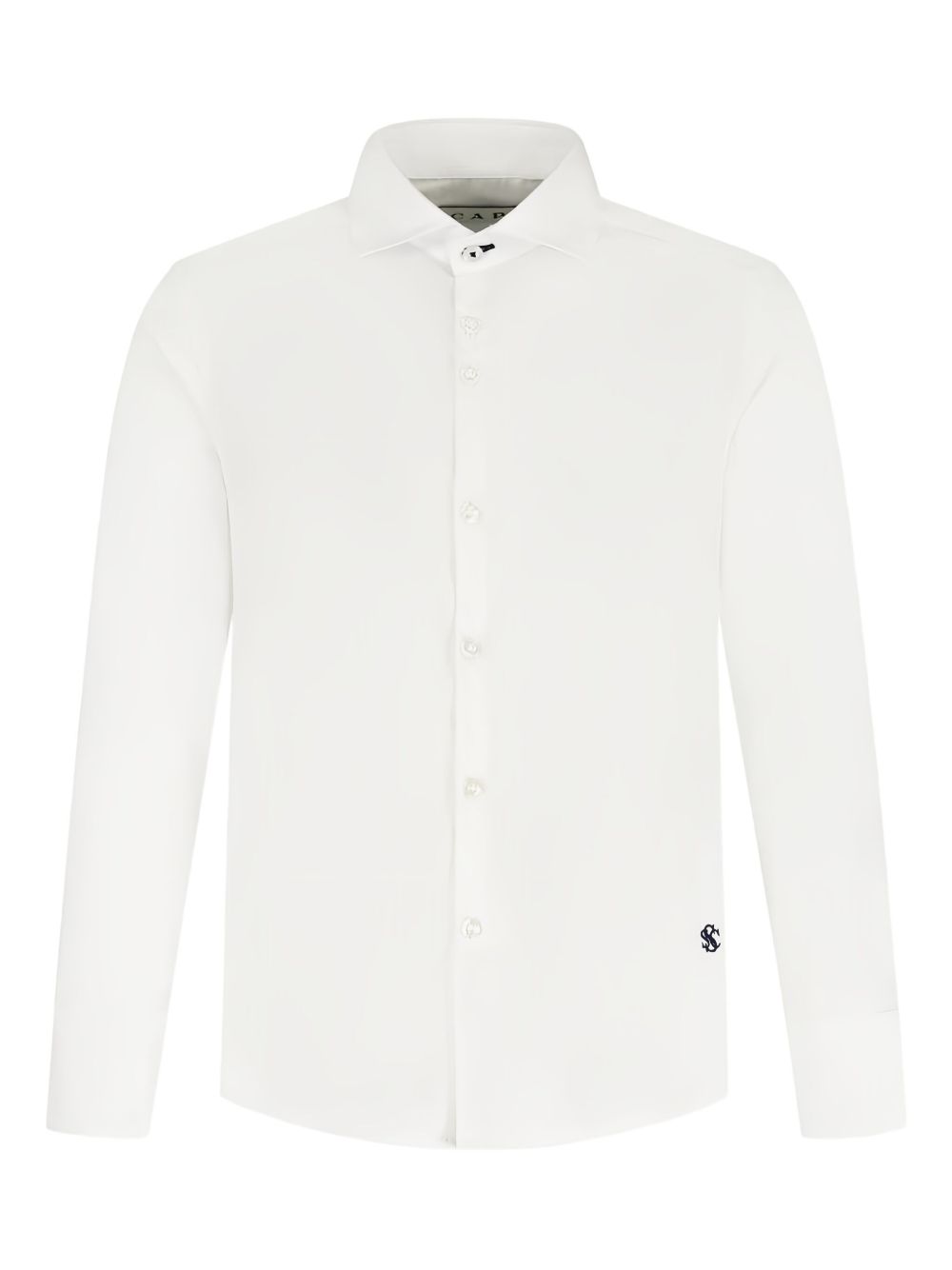 Cutaway collar shirt - White
