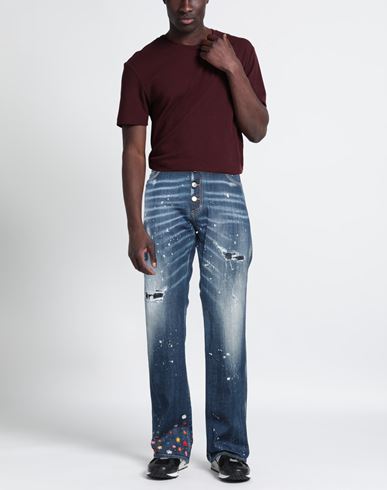 Man Denim pants Blue