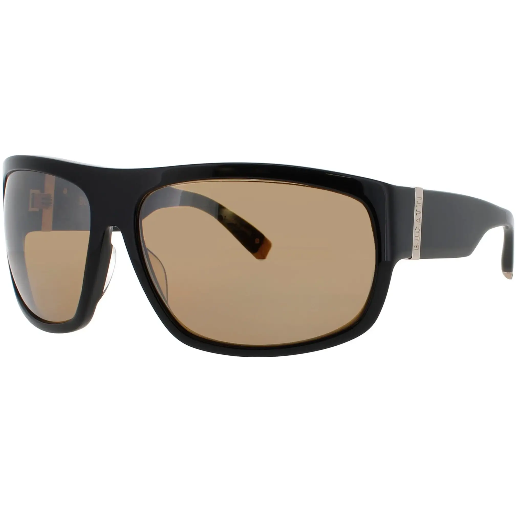 Men's 66 mm Black Sunglasses