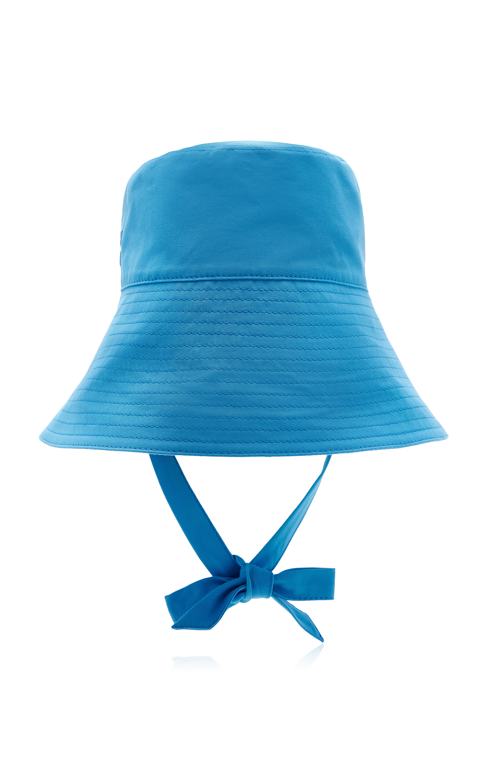 Wide-Brimmed Cotton Bucket Hat - Moda Operandi