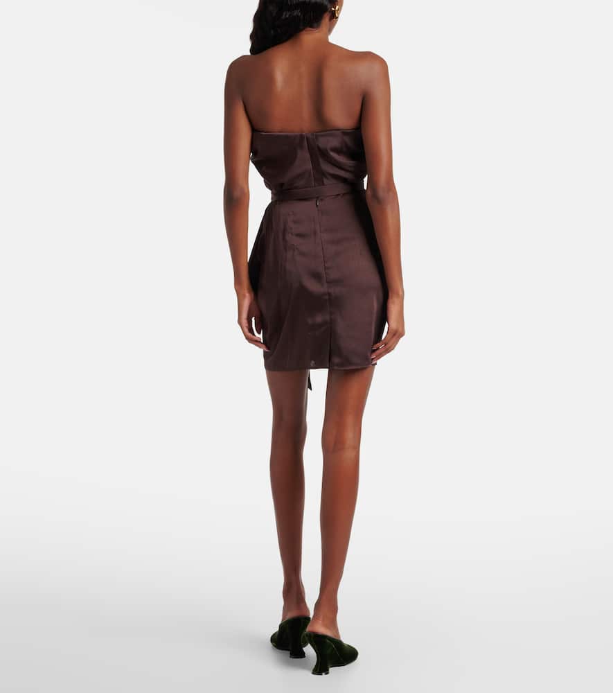 Susana draped corset dress