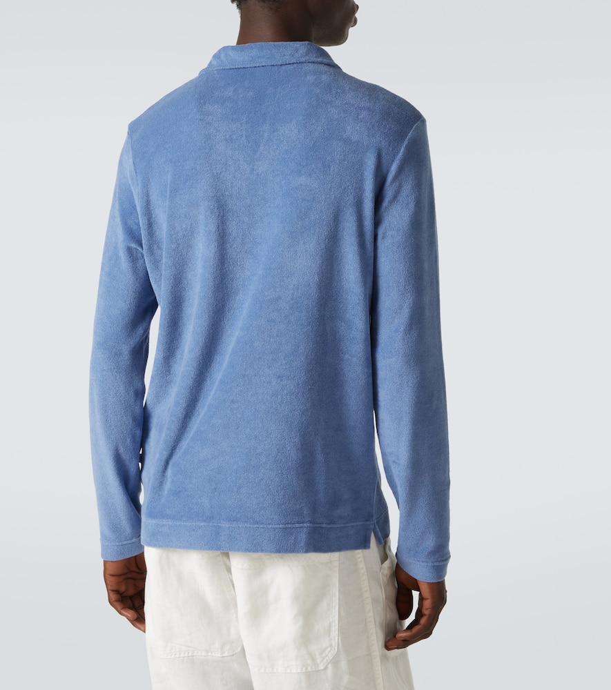 Fedeli Peter cotton terry polo shirt