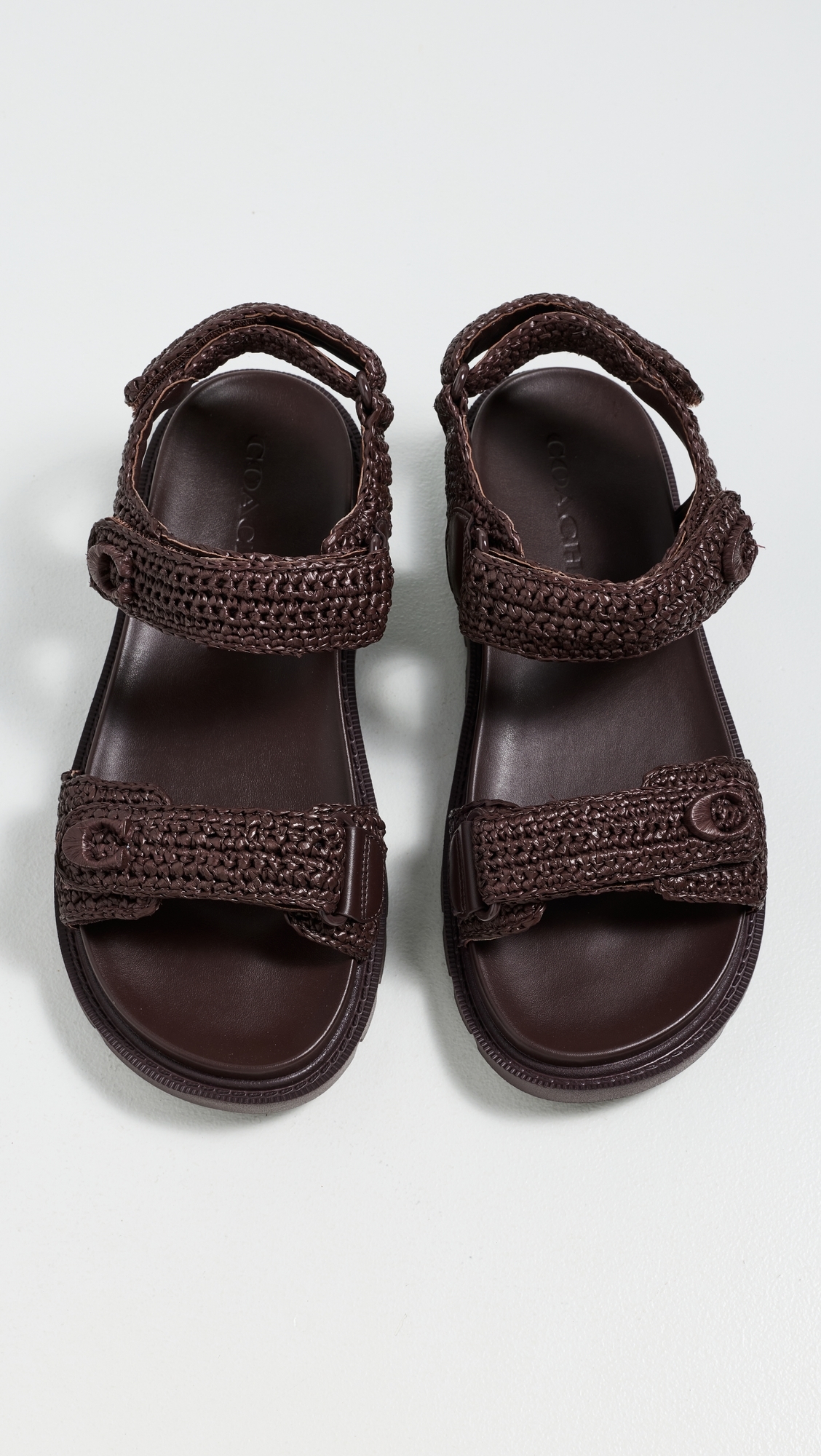 Brynn Sandals Maple Raffia
