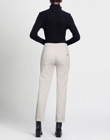 Soallure Woman Pants Beige Size 4 Cotton, Elastane