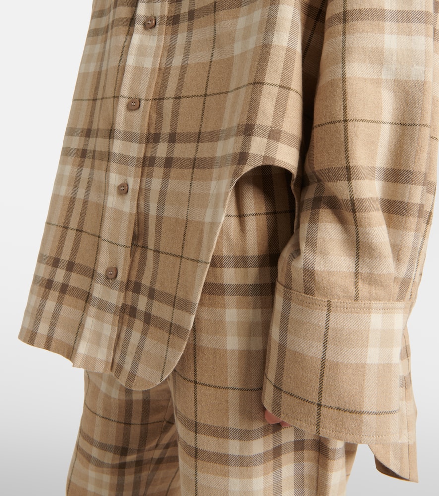 Cotton-blend shirt