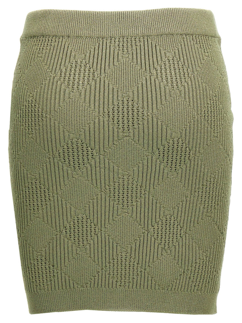 Openwork Knit Skirt Skirts