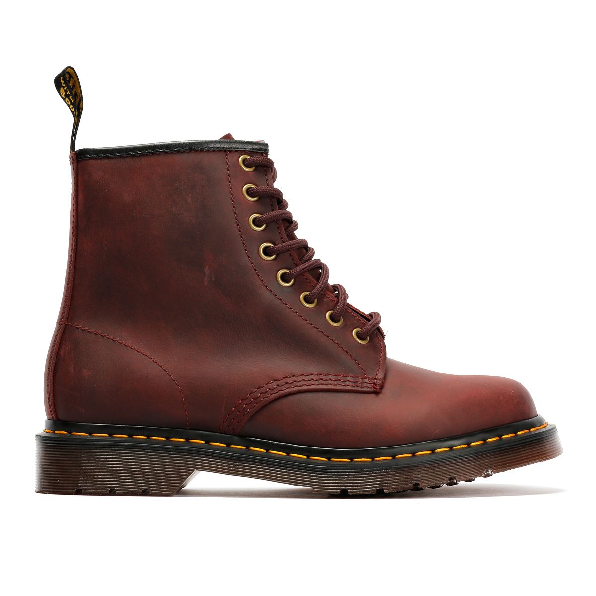 Dr. Martens 1460 Crazy Horse Leather Cherry Red Boot