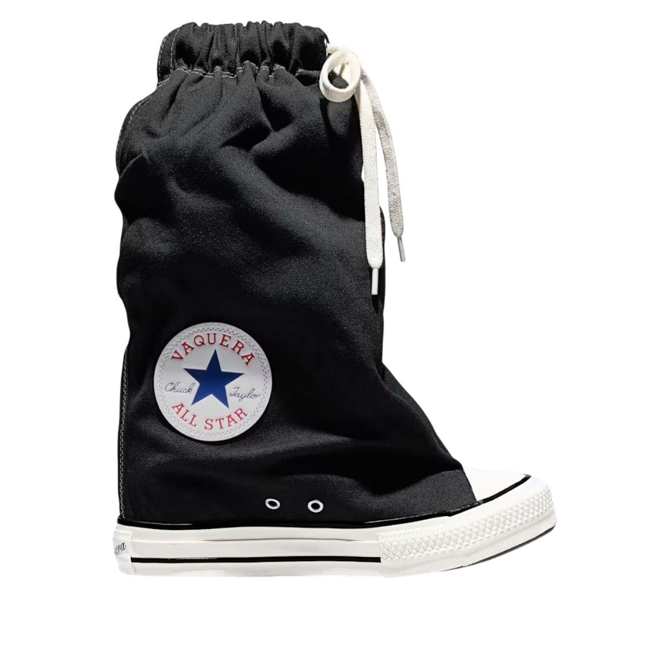 (WMNS) x Vaquera Chuck Taylor All Star XHi Slouch Wedge 'Black'