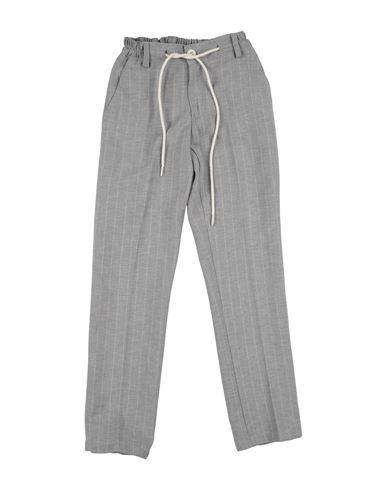 Kid Boy Pants Grey Size 10 Polyester, Viscose