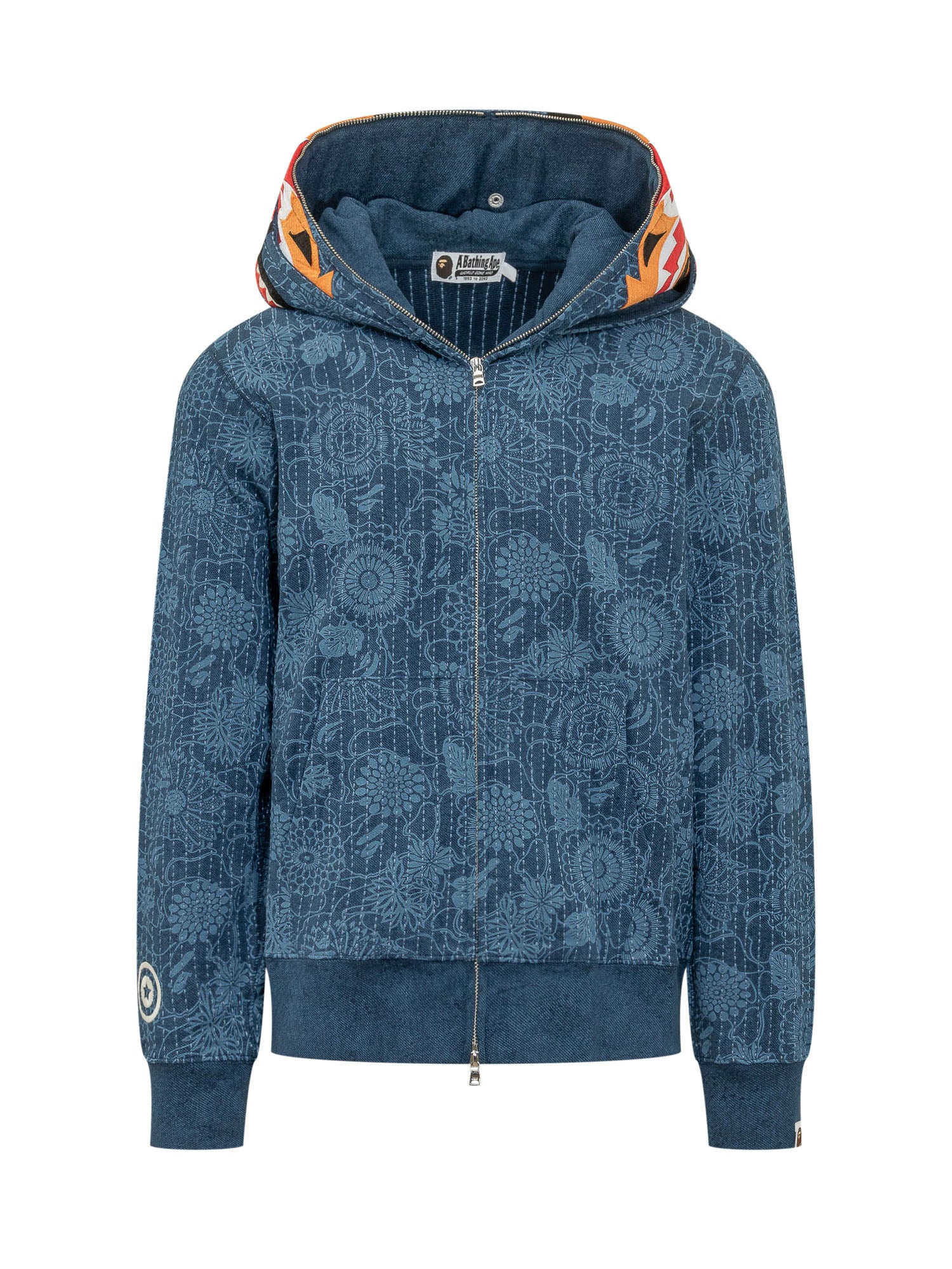 Zip Front Japanese-Inspired Pullover Sweatshirt