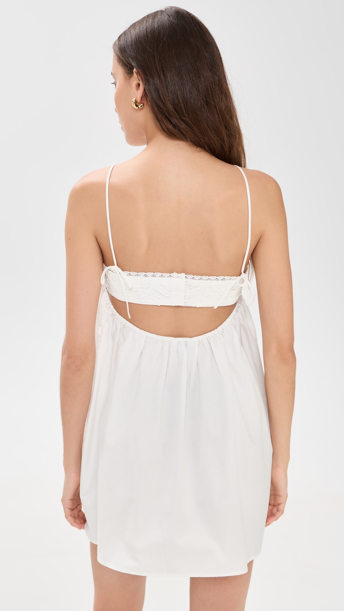 Juniper Dress White Embroidery