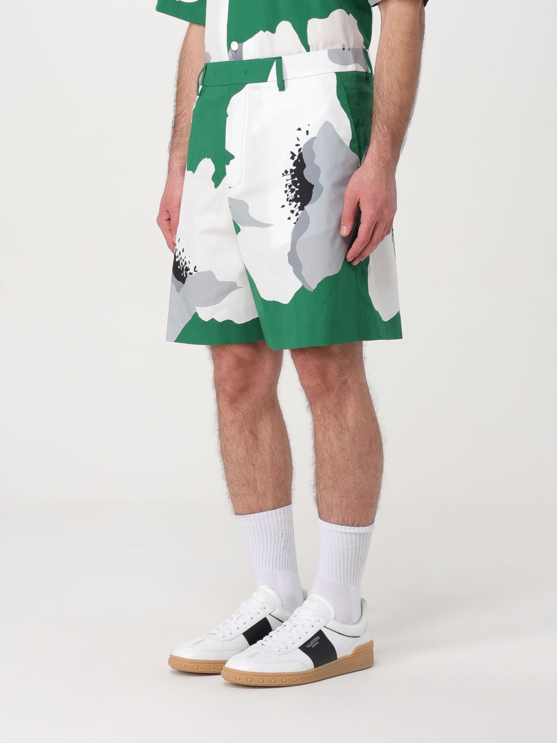 Short Men color Green
