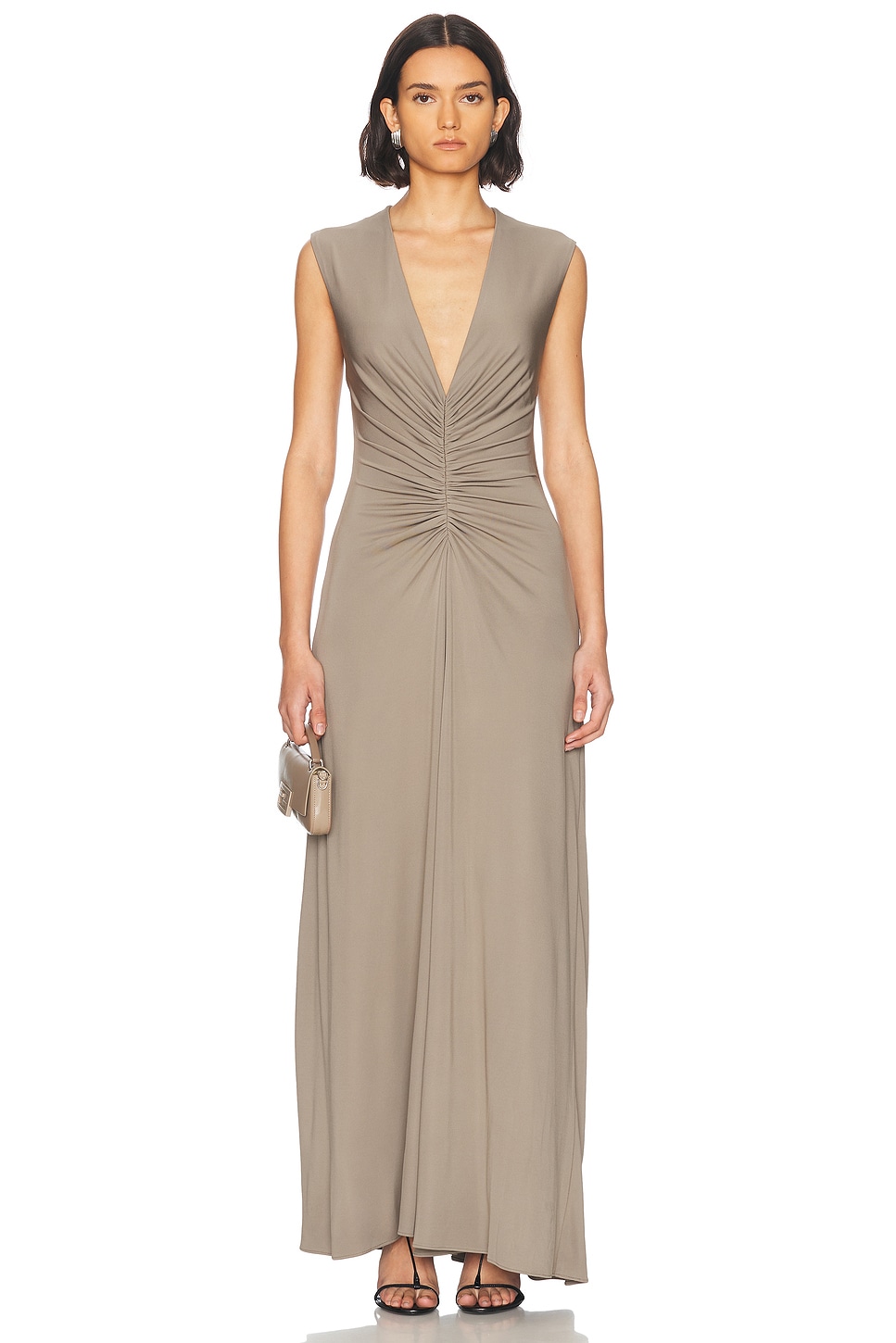 Ronny Kobo Imogen Dress in Grey - Grey. S also in