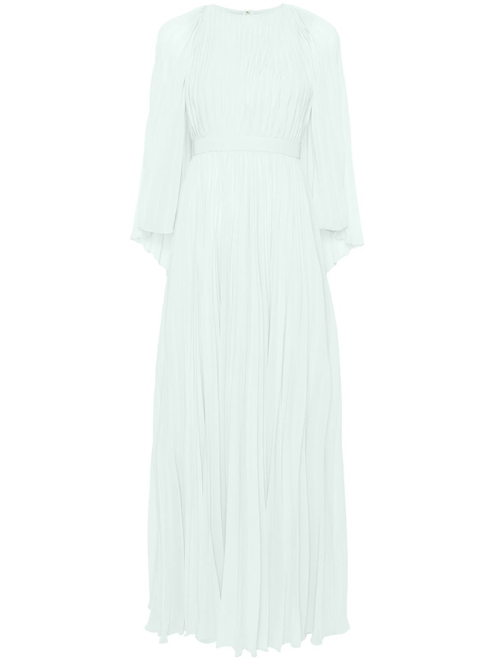 Miley pleated gown - Green