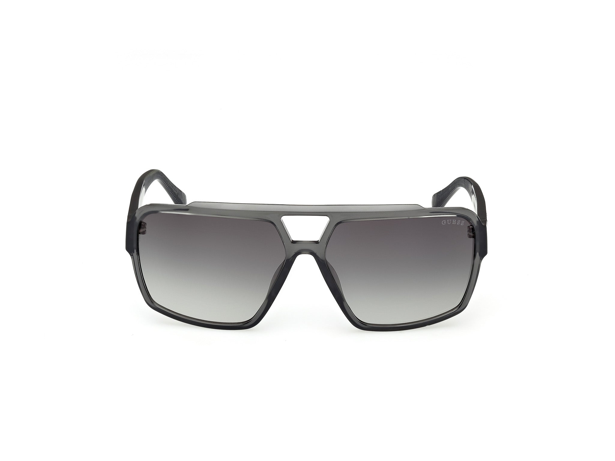 Guess Hombre Guess GU00223 20B Gafas de sol Inyectado Gris Fumar Cuadrada Norma