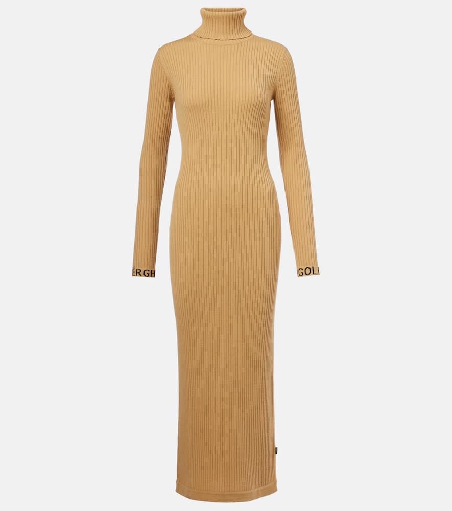 Mireille ribbed-knit maxi dress