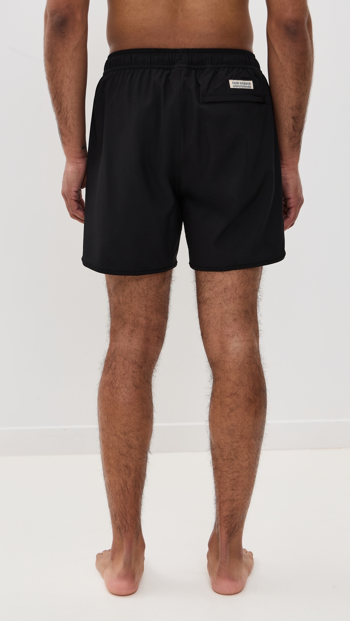 Fair Harbor The Anchor 6 Swim Trunks Black