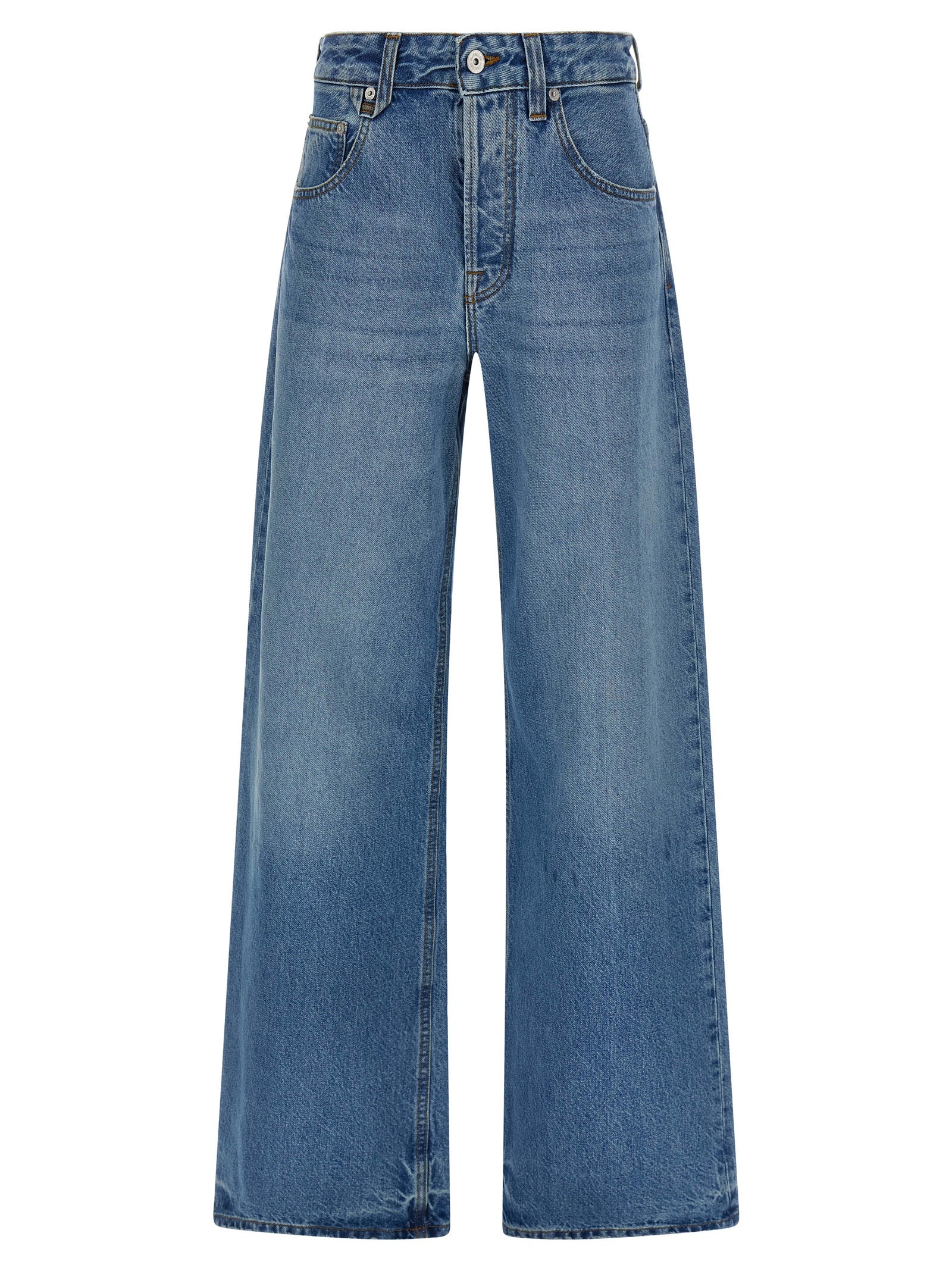 Le De-Nîmes Large Jeans — Blue