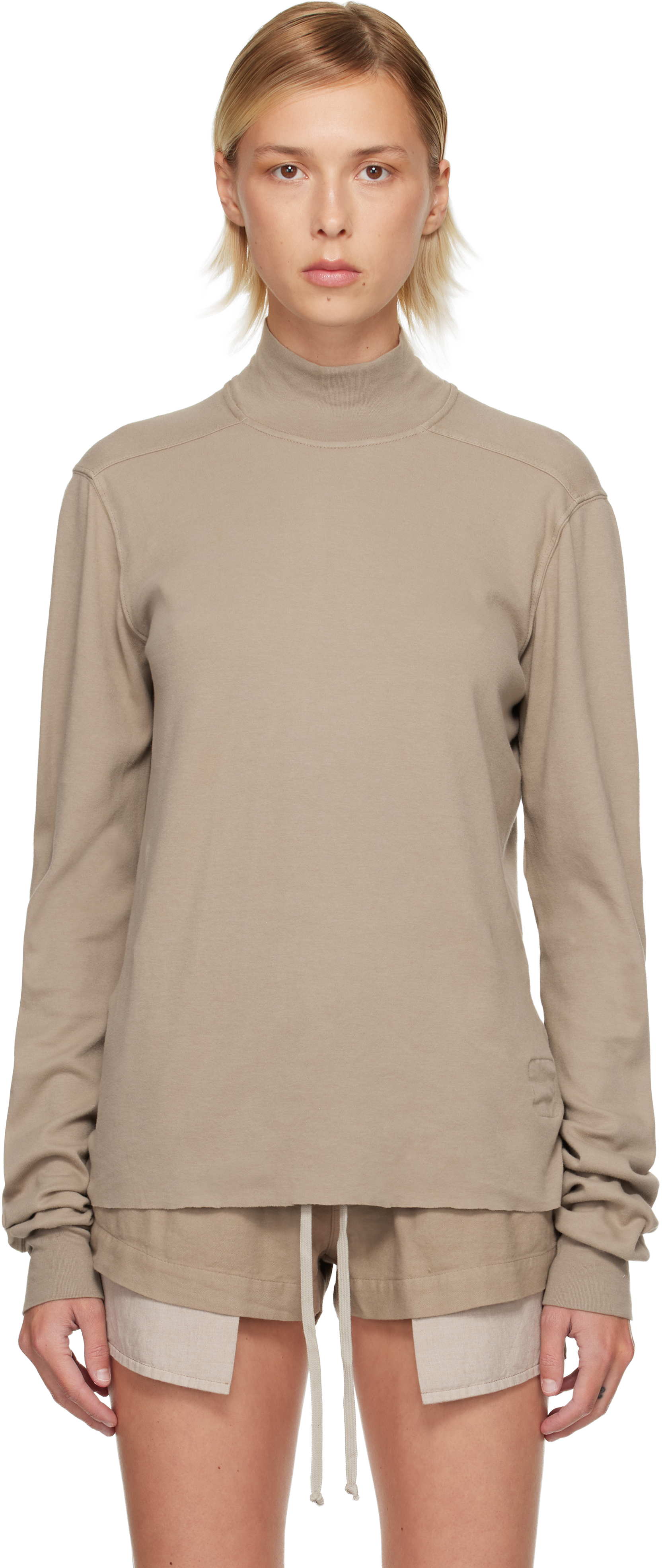 Taupe Concordians Headon Dbl Sweater