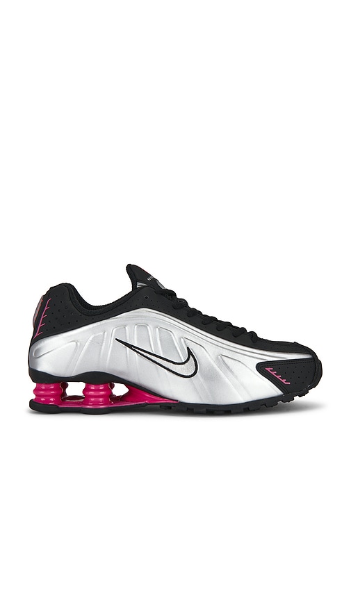 Nike Shox R4 Sneaker in Metallic Silver. - 10.5 also