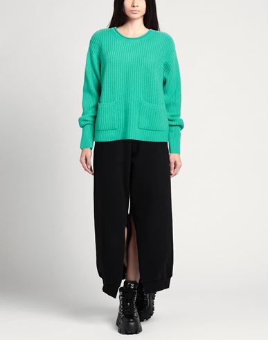 Woman Sweater Emerald green Size L Cashmere