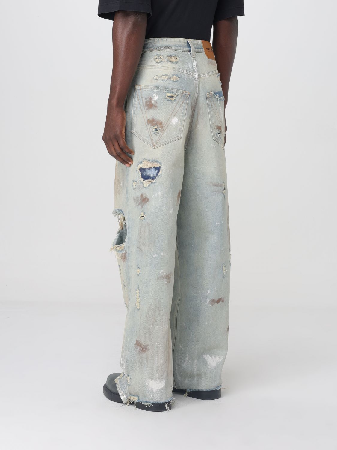 Distressed jeans - Blue