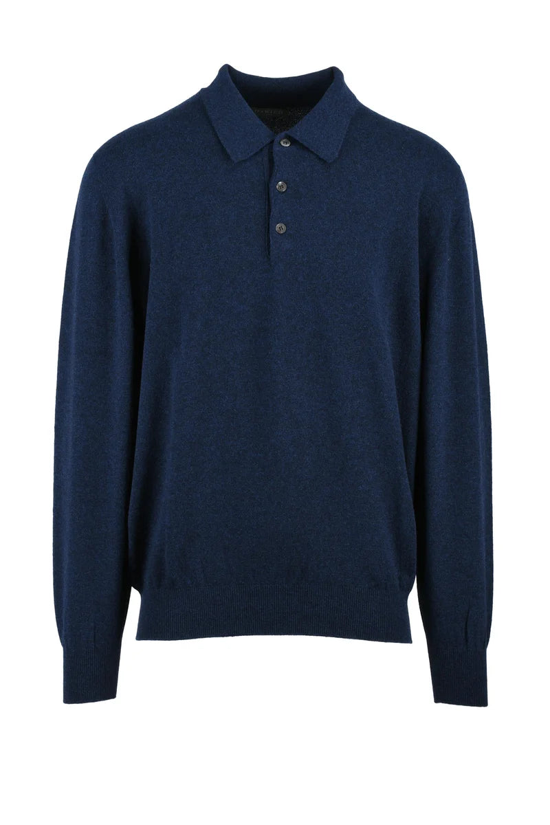 Cashmere Knit Polo - Multicolor