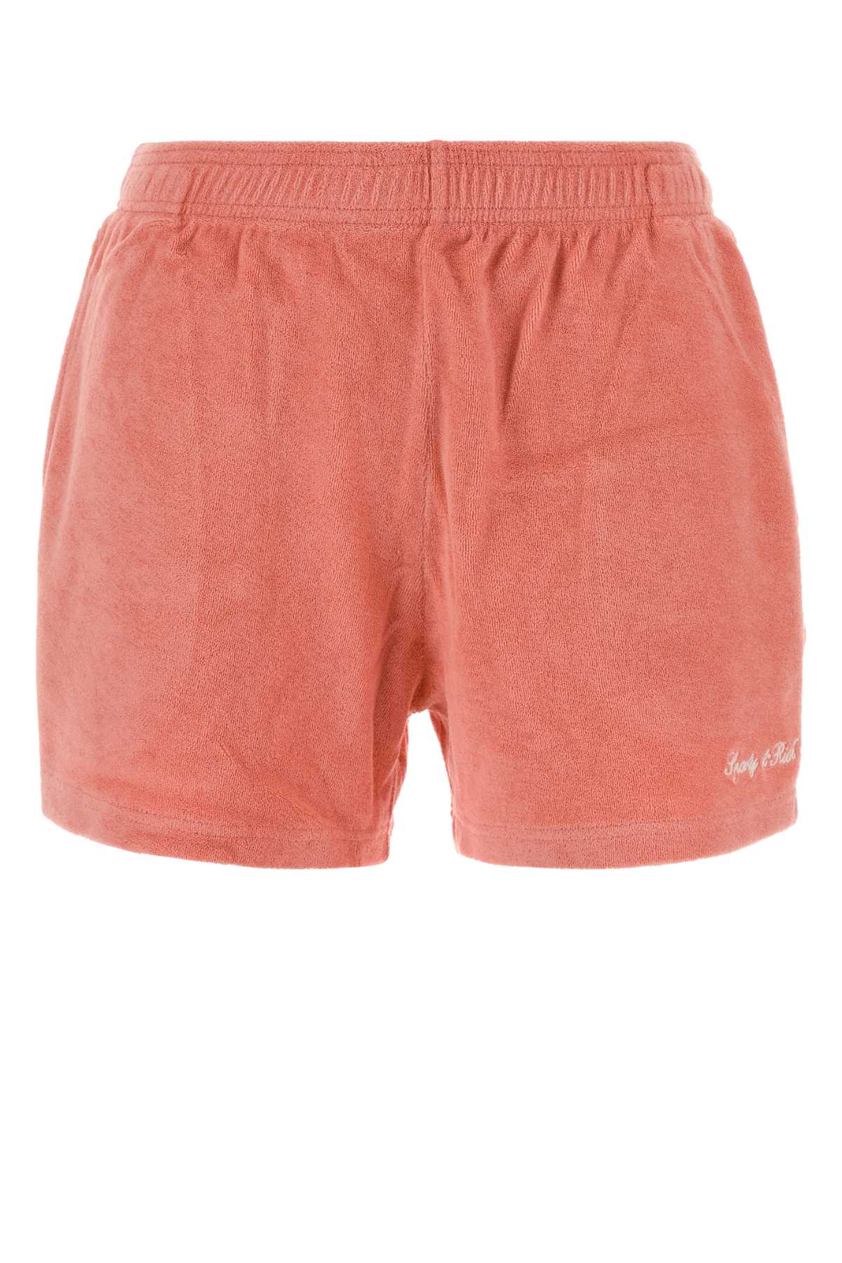 Logo Bermuda Shorts — Pink