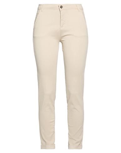 Collection Woman Pants Sand Size 26 Cotton, Elastane