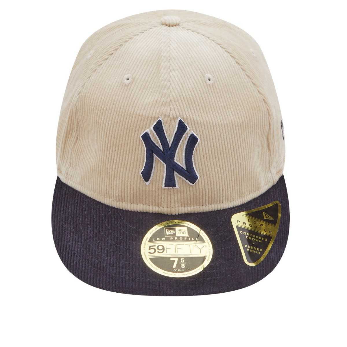 New York Yankees Cord 59Fifty Cap in Navy