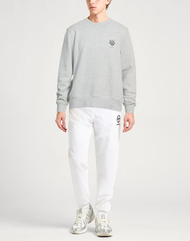 Man Sweatshirt Light grey Size M Cotton