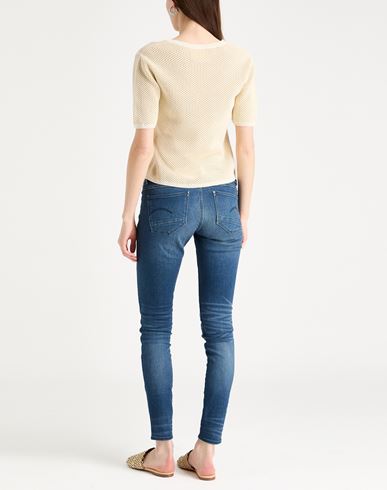 Woman Sweater Cream Size XS Organic cotton, Viscose, Polyester