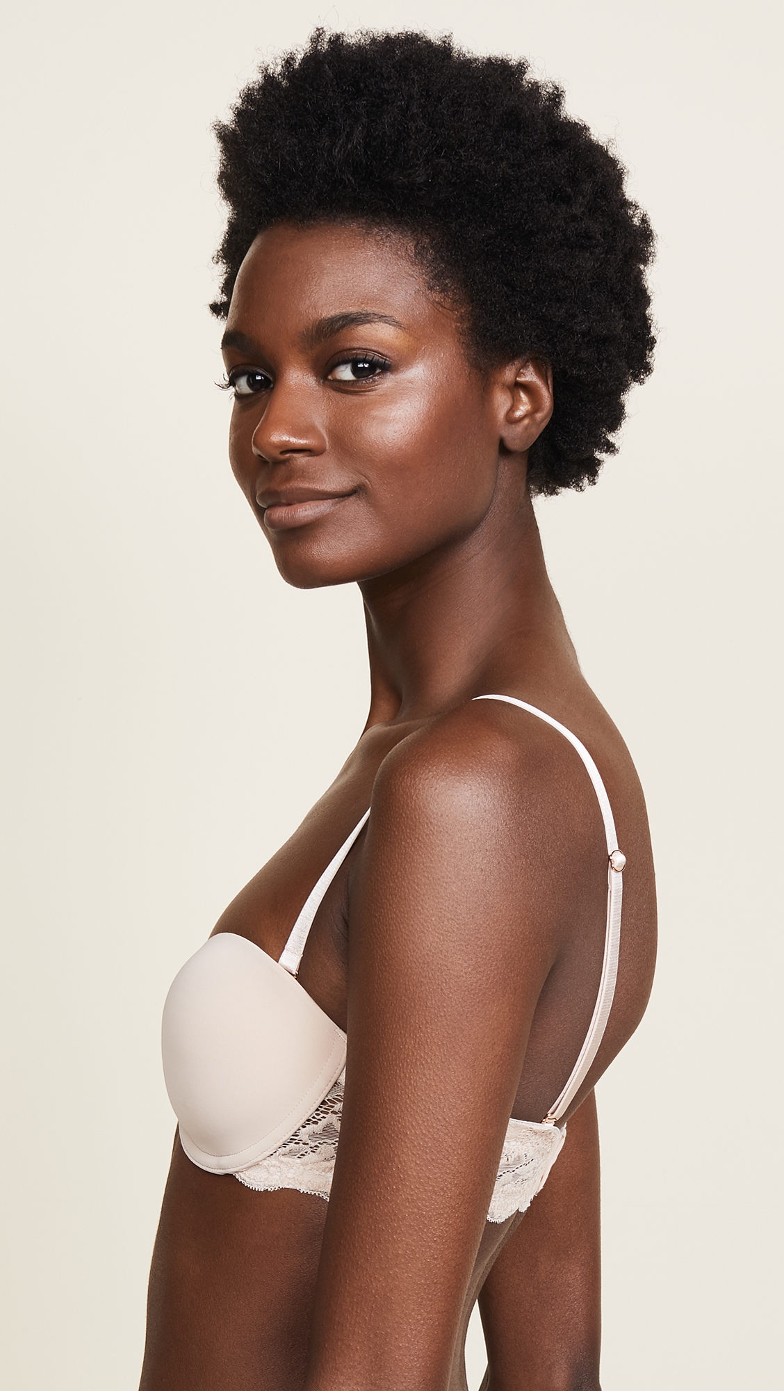 Goddess Multi-Way Strapless Bra Cashmere