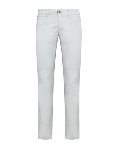 Man Pants Light grey Size 30 Cotton, Elastane