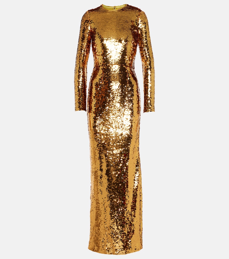 Sequined gown