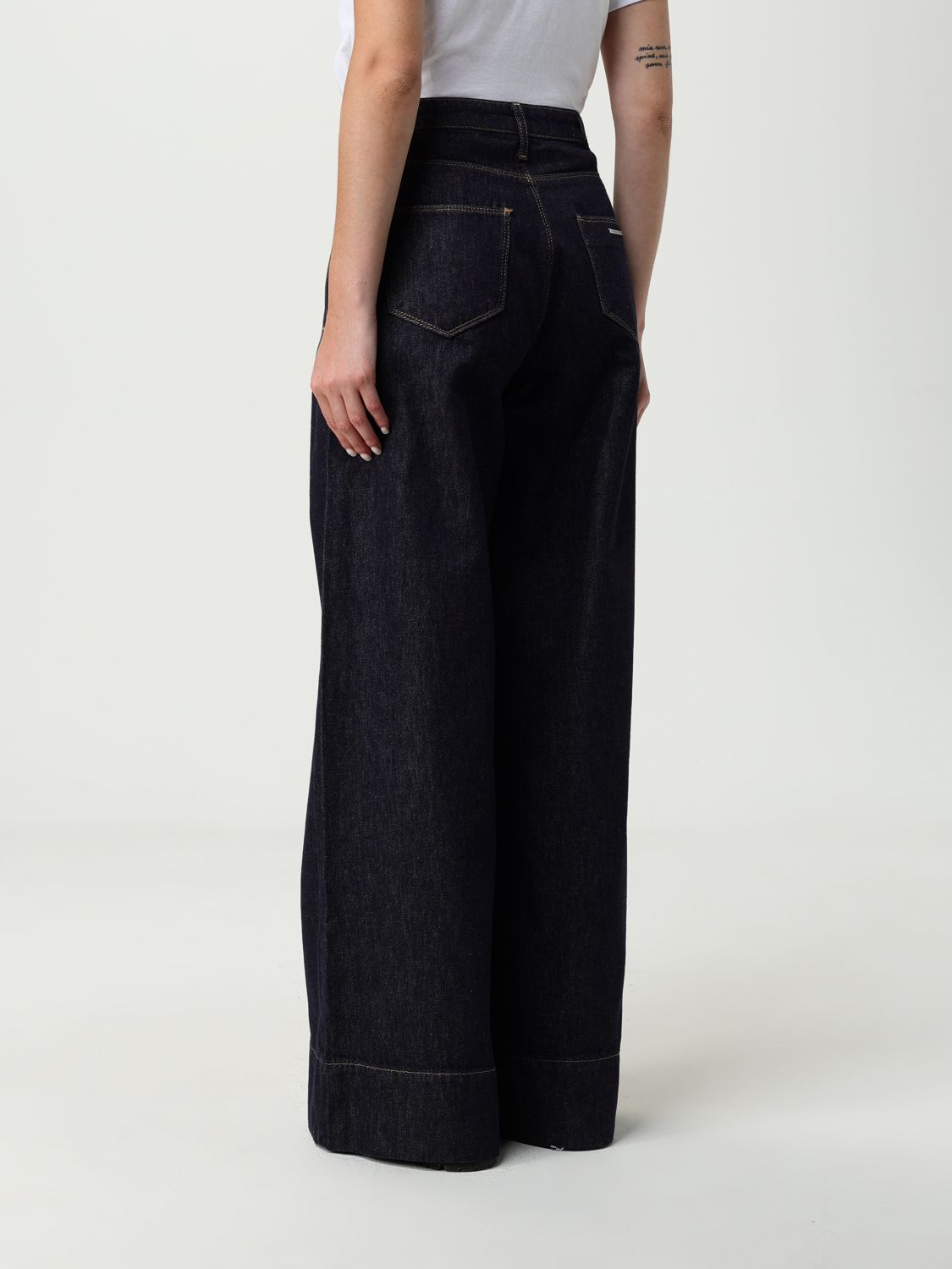 Jeans Woman color Denim