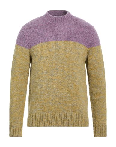 Man Sweater Khaki Size M Alpaca wool, Merino Wool, Polyamide