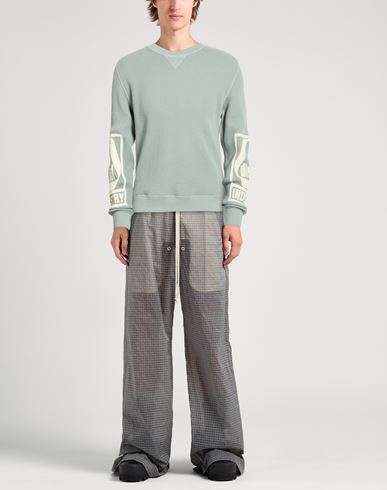Man Sweatshirt Sage green Size S Cotton