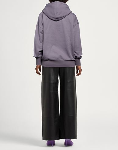 Woman Sweatshirt Taupe Size M Cotton, Polyester