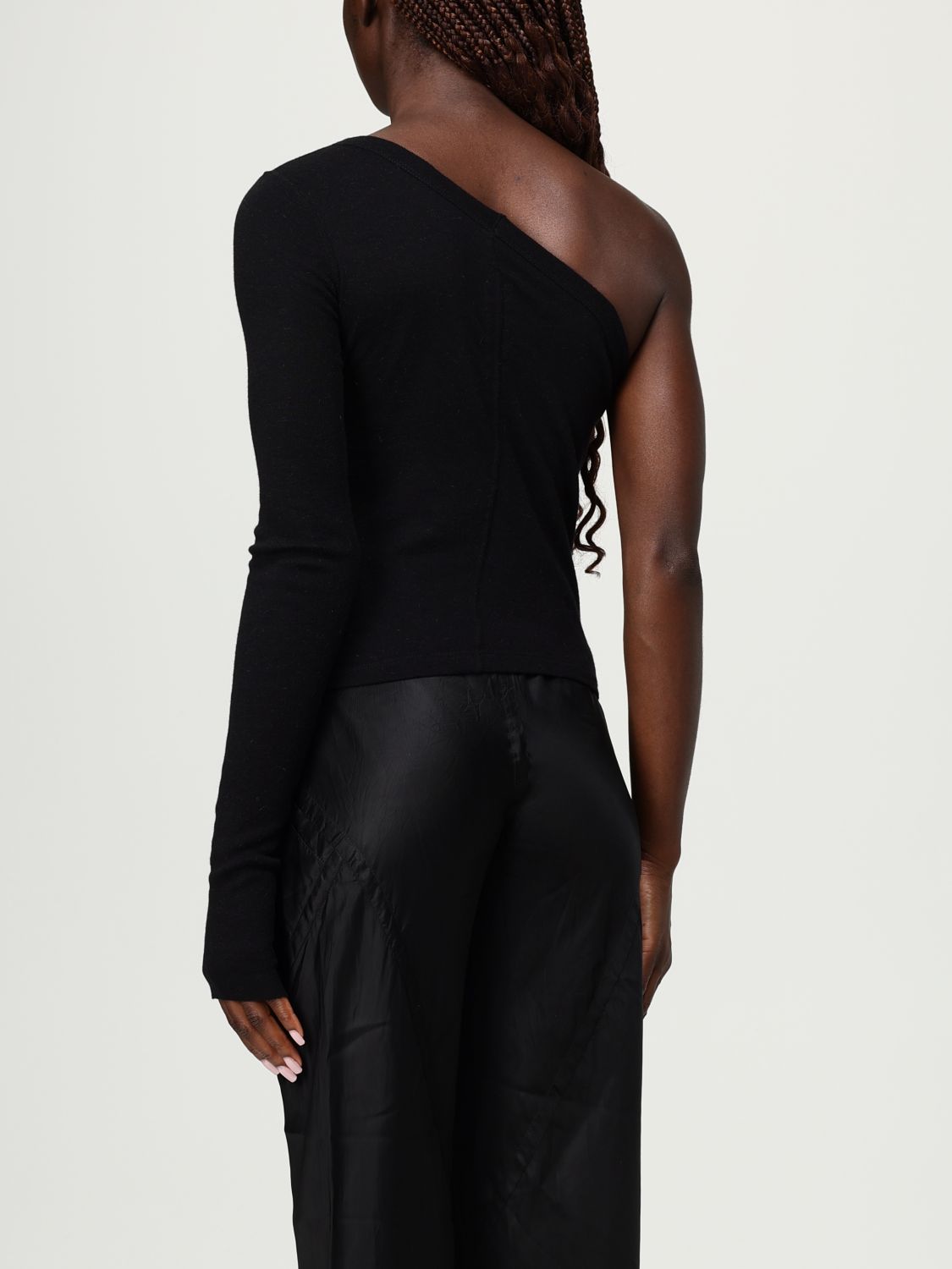 Top Woman color Black