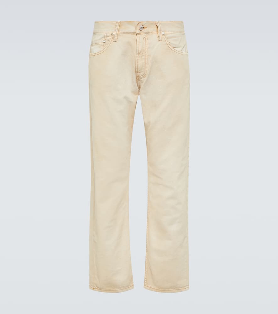 Cotton slim pants