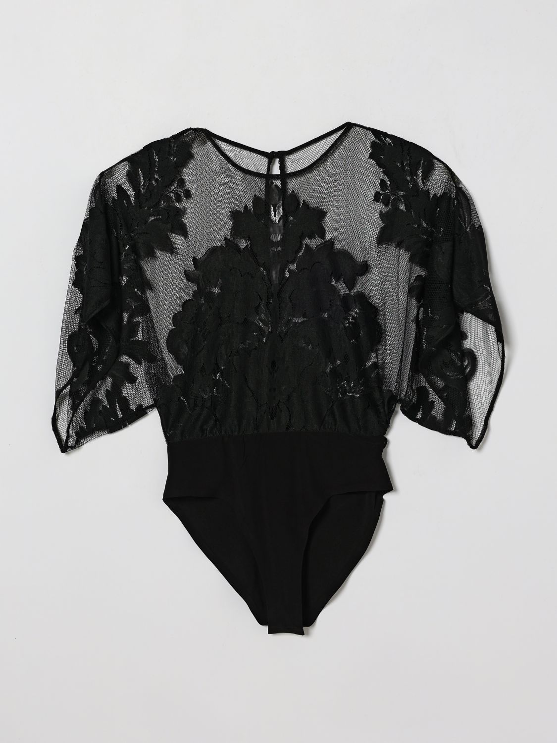Top Woman color Black
