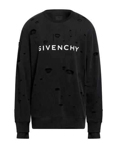 Man Sweatshirt Charcoal Size S Cotton