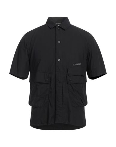 C. p. Company Man Shirt Black