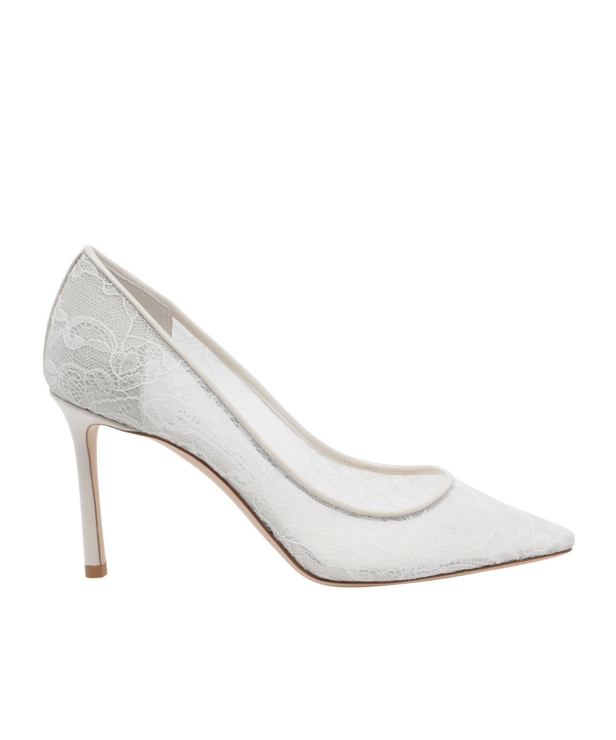 Romy Lace Heeled Pumps