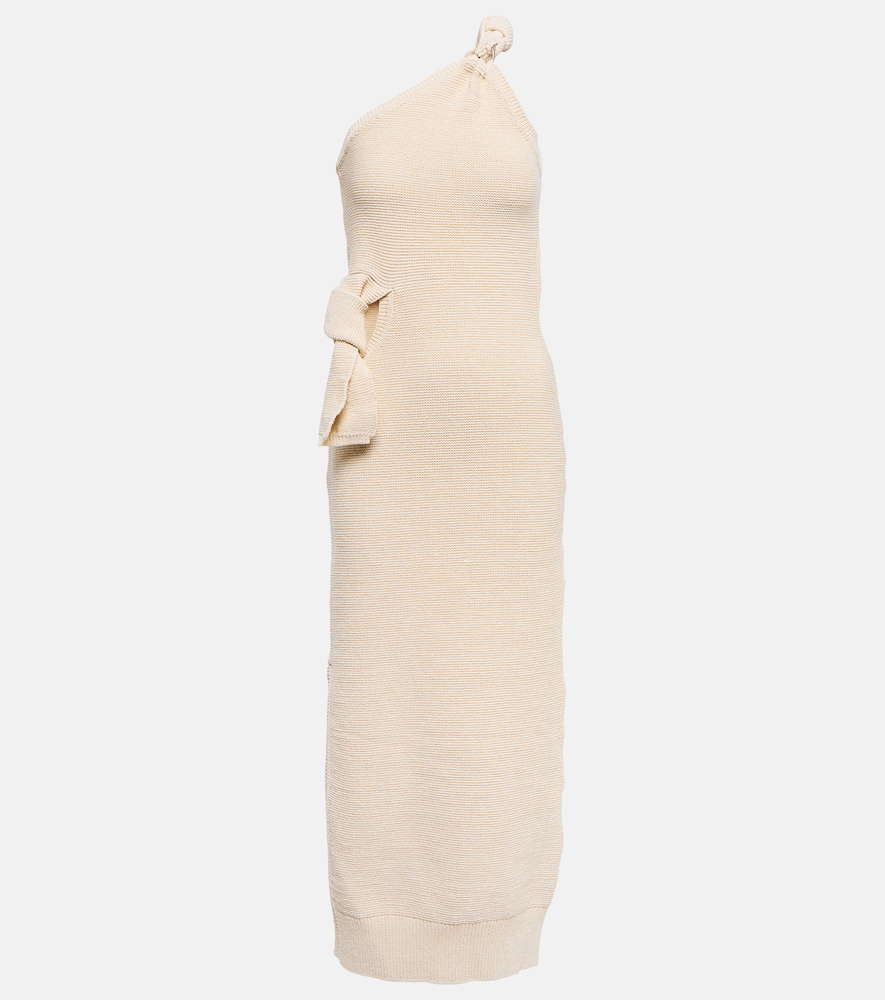 Jacquemus La Robe Maille Noeud midi dress